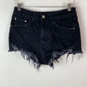 ✨3/$25✨ Zara Black Jean Shorts - 6